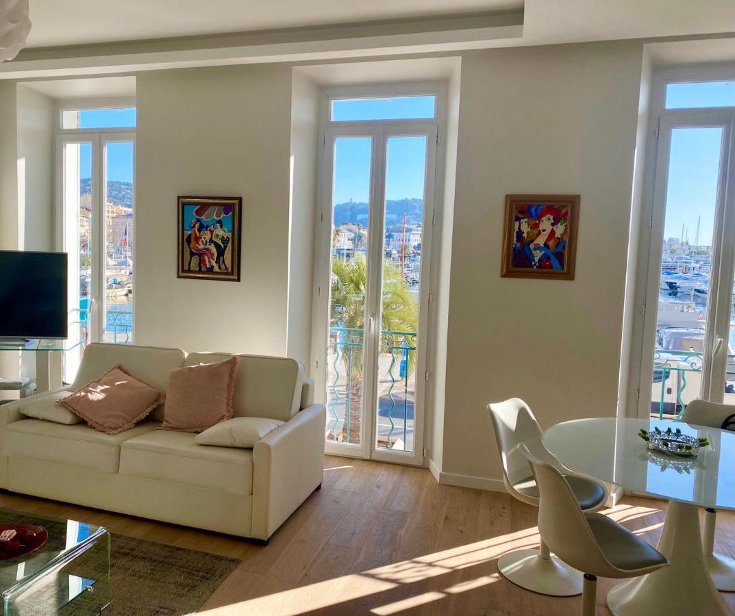 Cannes Vieux Port , true seafront& view, 5G Fibre&BBC Extérieur photo
